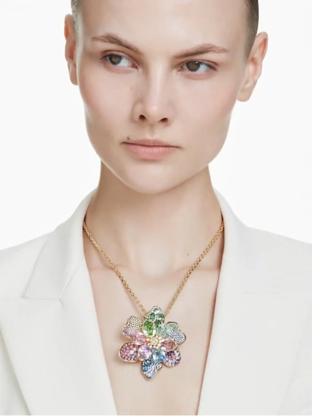 Swarovski Idyllia Brooch and Pendant